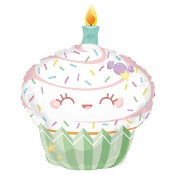 BALON FOLIOWY SUPERSHAPE CRAZY CAKE 88X70CM