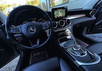 Mercedes Klasa C W205 Kombi 200 BlueTEC 136KM 2015 Mercedes-Benz Klasa C AUTOMAT gwarancja bezwypadkowy NAVI hak SKORA, zdjęcie 27