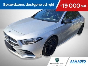 Mercedes Klasa A W177/V177 Sedan 2.0 250 224KM 2019 Mercedes A A 250 4MATIC, Salon Polska, Serwis ASO