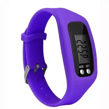 Pedometer Step Counter Digital Sport Running Silicone Calorie Watch