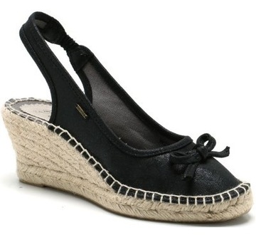 Espadryle BIG STAR-W274548 czarne r38