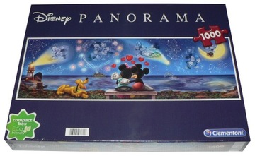 Puzzle Clementoni 1000 PANORAMA DISNEY MYSZKA MIKI