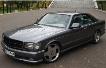 Mercedes Klasa S W126 Coupe C126 5.0 SEC 252KM 1987 Mercedes S 500 W126*Benzyna 4971cm³ 252KM, zdjęcie 3