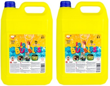 TUBAN Płyn do dużych Baniek Mydlanych 2x5L | 10L