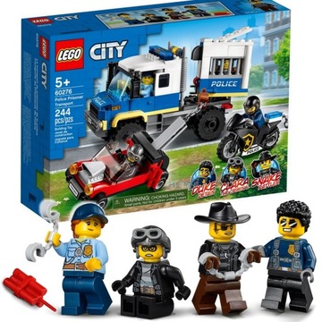 LEGO City 60276 Policyjny konwój więzienny LEGO City 244 szt