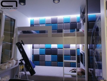 Panel akustyczny ŚCIĘTY pianka 50x50 APAMA 5cm