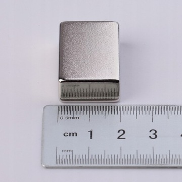 30*20*10 N42 Серебряный неодимовый магнит Неомидий