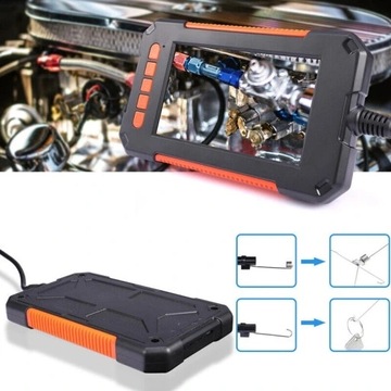 ЭНДОСКОПНАЯ КАМЕРА ДЛЯ ПРОВЕРКИ 10M 8LED IP67 1080P HD КРЮК