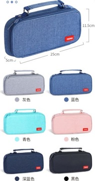 Складной большой школьный пенал, пенал большой емкости, канцелярские принадлежности