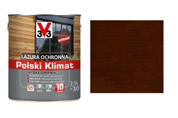 Lazura V33 Polski Klimat 10 lat Dąb Złocisty 2,5L