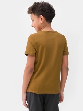 ФУТБОЛКА ДЛЯ МАЛЬЧИКОВ 4F ХЛОПКОВАЯ ФУТБОЛКА 140