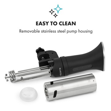 KLARSTEIN SOUS VIDE КРУГЛЫЙ ПОГРУЖЕННЫЙ ПРИГОТОВЛЕНИЕ 15Л 1200ВТ СТАЛЬ