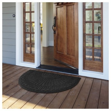 КОВРИК ДЛЯ ОБУВИ ПОЛУКРУГЛЫЙ, 60х90 СМ