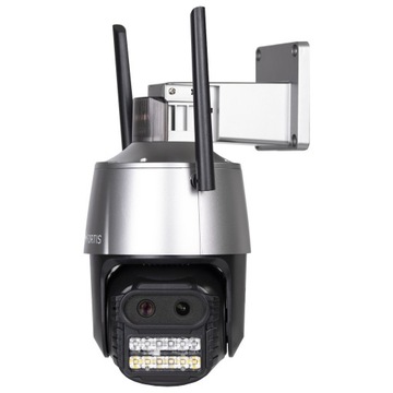 ВНЕШНЯЯ ПОВОРОТНАЯ IP WIFI КАМЕРА 2В1 8X УВЕЛИЧЕНИЕ 2x 4MPX ДЛЯ МОНИТОРИНГА