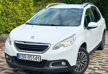 Peugeot 2008 I SUV 1.2 VTi 82KM 2013 Peugeot 2008 Benzyna,Serwisowany,2 kpl kol,Polecam 1.2 Benzyna 82KM
