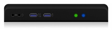 Док-станция IcyBox IB-DK2251AC для ноутбука DisplayLink, 2 x HDMI