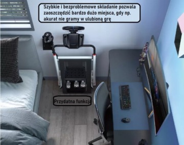 Стойка для рулей Logitech, Thrustmaster, Fanatec