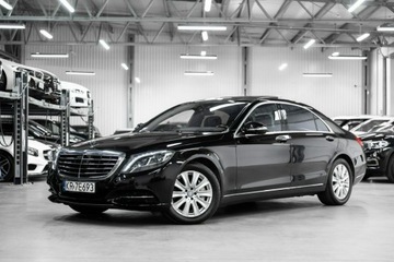 Mercedes Klasa S W222 Limuzyna 500 456KM 2015 Mercedes S 500 4Matic Long. Tylko 65 000 km!
