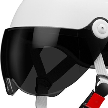 Kask motocyklowy Regulowany kask rowerowy dla dorosłych Mężczyźni Kobiety Biały