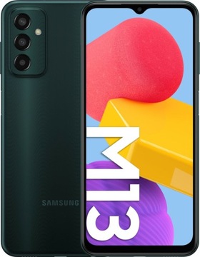 Smartfon Samsung Galaxy M13 4/64GB Zielony (SMM135FZG) OUTLET
