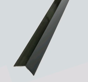 Kątownik PVC 10 sztuk x 270cm CZARNY 20/20mm