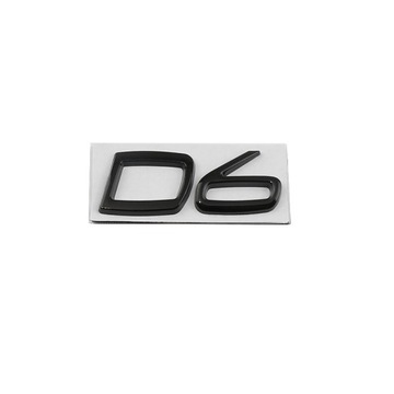 Naklejka EMBLEMAT ZNACZEK D6 Volvo 8.3*3.3cm