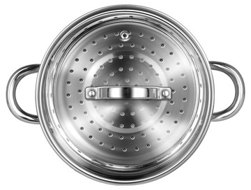 Набор кастрюль Smile Shape, нержавеющая сталь, 9 шт.