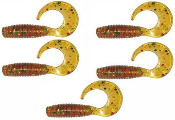 Zestaw twisterów RELAX 4cm 5szt