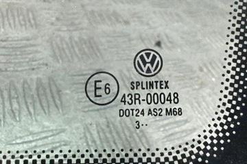 KOLEJNICE OKNO PŘEDNÍCH DVEŘE VW TOURAN (1T3) 43R00048 1.9L DIESEL 77KW 2005