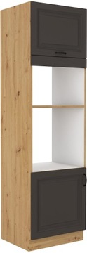 KUCHENNY WYSOKI KOMIN ARTISAN GRAFIT STILO 60X210