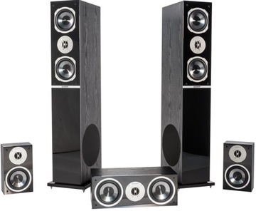 Kino domowe Quadral Argentum 6000 czarny Zestaw 5.0