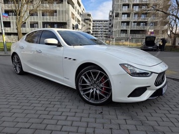 Maserati Ghibli III Sedan 3.0 V6 410KM 2018 MASERATI GHIBLI S V6 3,0l benzyna Twin Turbo 410KM Przebieg: 33,947km