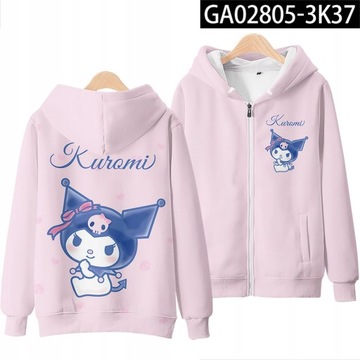 куроми толстовка hello kitty каваи Харадзюку аниме