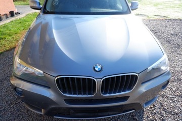 BMW F25 X3 MASKA BŁOTNIK ZDERZAK PAS PRZEDNI