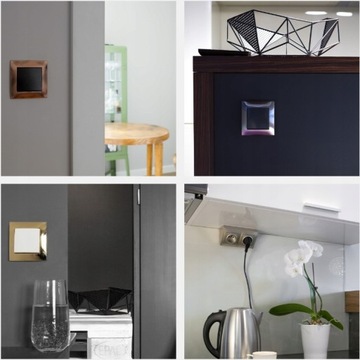 SIMON 54 Одинарная рамка, 1 панель, черный матовый