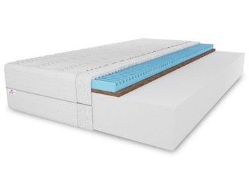 Materac Twist kokos 140x200x15 z warstwą masującą