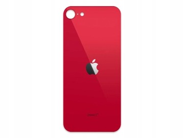 KLAPKA TYŁ CZERWONA IPHONE SE 2020 BIG HOLE
