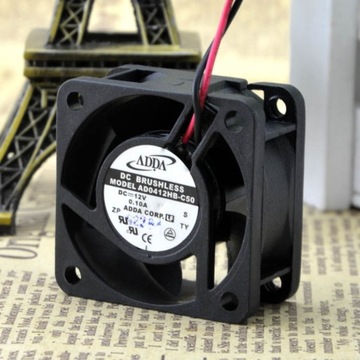 DC12V 0.10A AD0412HB-C50 Nadzór rejestrator 40x40x20 mm chłodnica wenty Fan