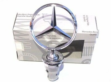 EMBLEMAT CELOWNIK GWIAZDA MERCEDES W201 W123 W126 82-93