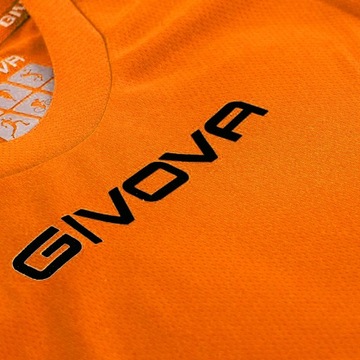 Koszulka Givova One pomarańczowa MAC01 0001 3XS