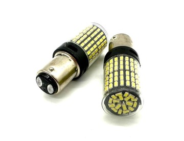 ŻARÓWKA P21/5W 12V LED ŻARÓWKI 2 SZTUKI DWUWŁÓKNOWE