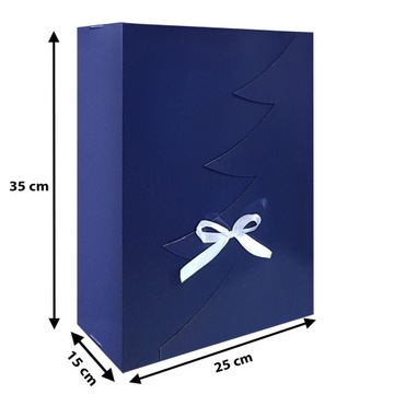 35x25x15 СМ РЕКЛАМНАЯ ПОДАРОЧНАЯ КОРОБКА РОЖДЕСТВО БЕСПЛАТНО РОЖДЕСТВО 1520