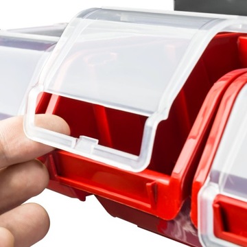 20 ящиков для хранения с крышкой, 120x195x90