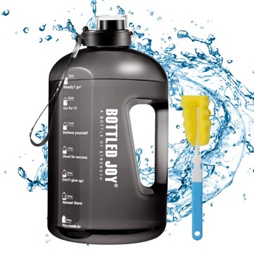 БУТЫЛКА ДЛЯ ВОДЫ СПОРТИВНАЯ БУТЫЛКА С МЕРКОЙ ДЛЯ ФИТНЕС-ЗАЛА 1,5 л
