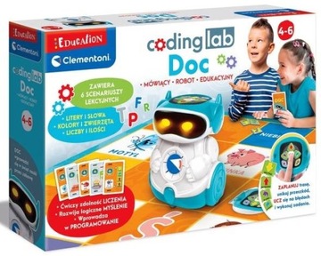 CLEMENTONI Edukacyjny Robot DOC 50730 Kodowanie