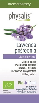 OLEJEK ETERYCZNY LAWENDA POŚREDNIA BIO 10 ml