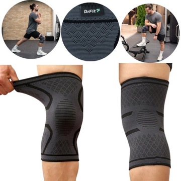 DRFIT ЭЛАСТИЧНЫЙ БОЛЕЗНЕННЫЙ РЕЗОНАНТ ДЛЯ КОЛЕН ЛЕГКИЙ СТАБИЛИЗАТОР M