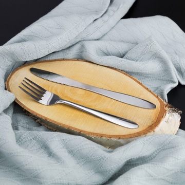 НАБОР СТОЛОВЫХ ПРИБОРОВ НОЖ ВИЛКА НОЖИ ВИЛКИ 12 EL