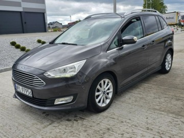 Ford C-MAX II Grand C-MAX Facelifting 1.5 TDCi 120KM 2017 Ford Grand C-MAX Bardzo dobry stan samochodu.