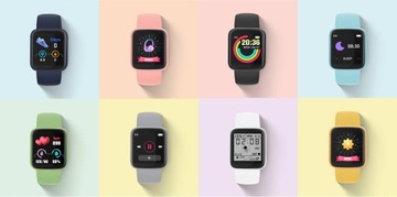 SMARTWATCH SMARTBAND СПОРТИВНЫЙ БРАСЛЕТ ИЗМЕРИТЕЛЬ ЧСС D20